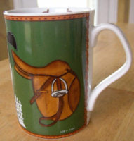 Equestrian "Saddle" - Maria Ryan Horse Coffee Mug